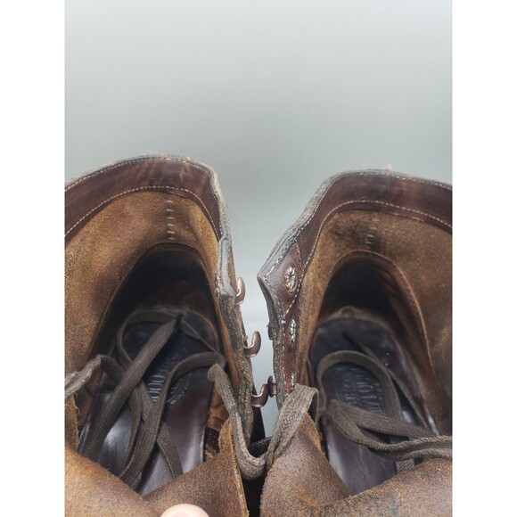 Wolverine 1000 Mile Men 9.5 Plain-Toe Original Boot - Brown - Picture 5 of 16